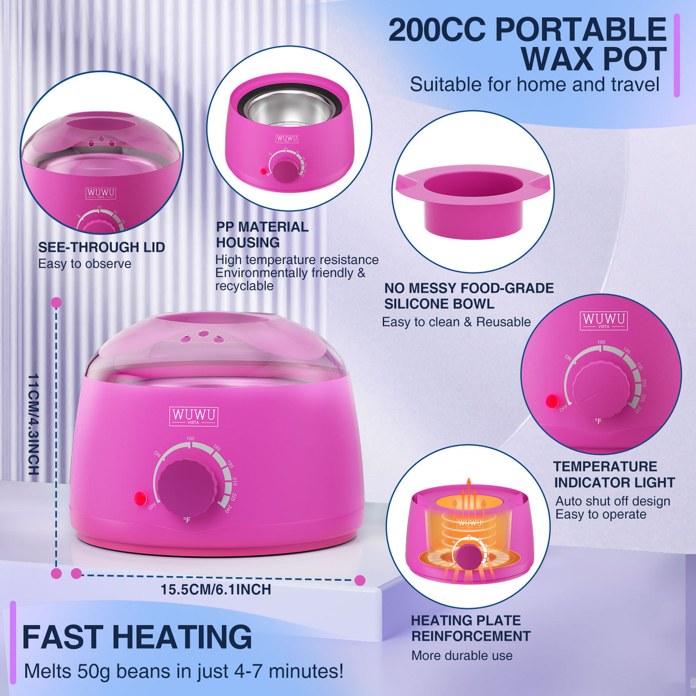 23 Items Professional air Removal Wax Kit
