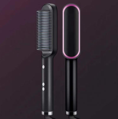 2 in 1 Straightener And Curling Iron