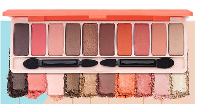 Waterproof Super Fire Earth Color Eyeshadow Palette