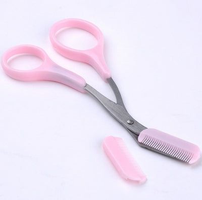2-in-1 Eyebrow Scissors with Comb
