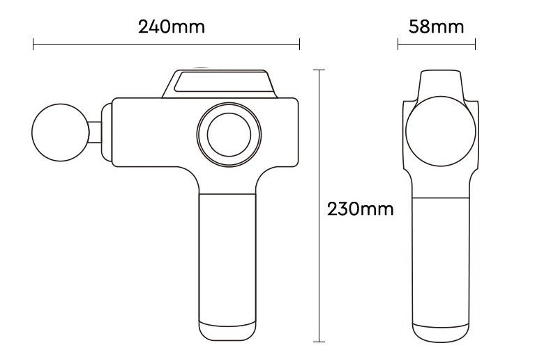 Massage Gun Small Muscle Massager
