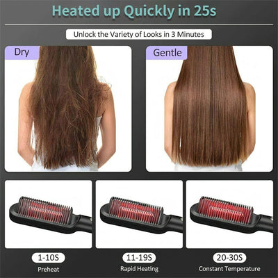 2 in 1 Straightener And Curling Iron