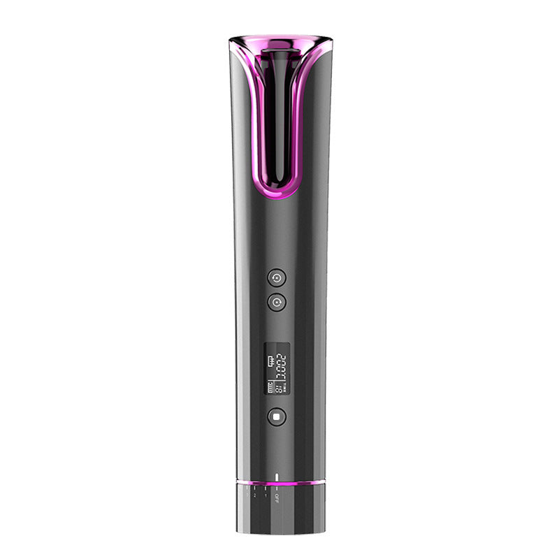 Automatic Cordless USB Rechargeable Ceramic Hair Curler