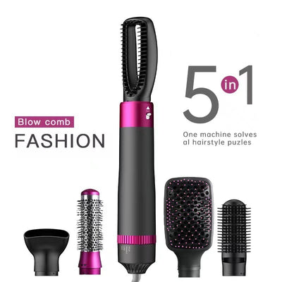 Professional 5-in-1 Hair Dryer Brush Kit
