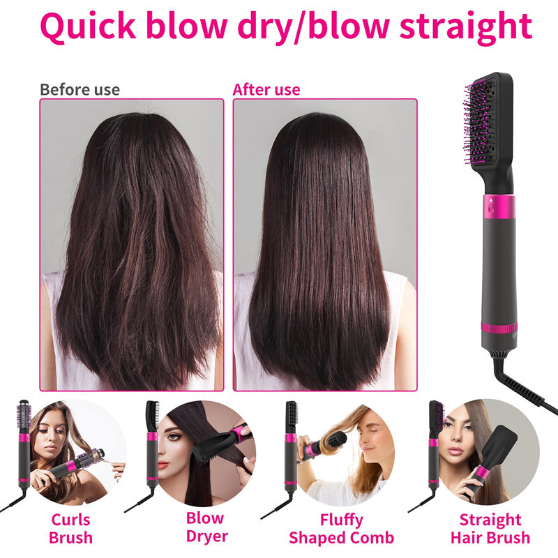 Professional 5-in-1 Hair Dryer Brush Kit