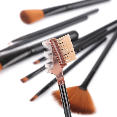 12pcs Makeup Brush Eyelash Highlighter