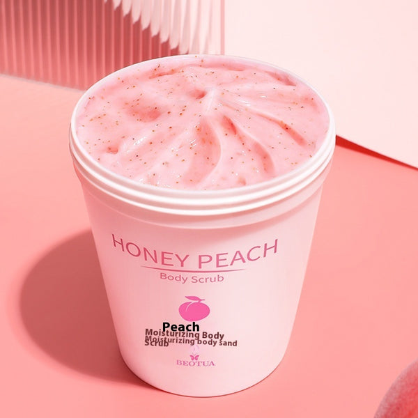 Peach Moisturizing Body Scrub Cream – Nourishing Exfoliation for Soft, Radiant Skin