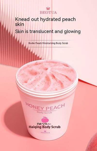 Peach Moisturizing Body Scrub Cream