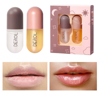 Day & night instant volume lip plumper oil