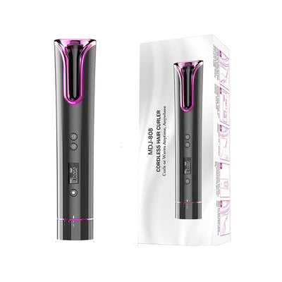 Automatic Cordless USB Rechargeable Ceramic Hair Curler