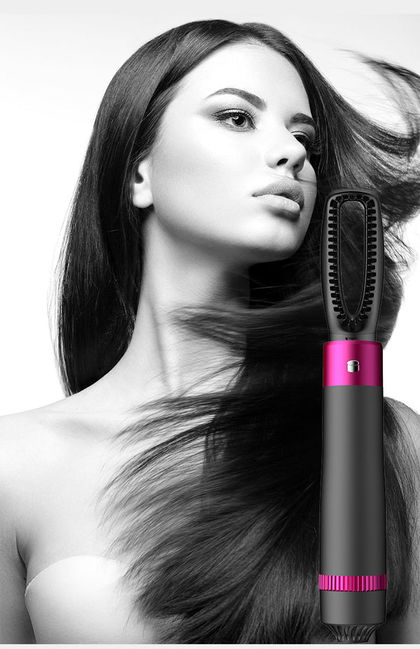 Professional 5-in-1 Hair Dryer Brush Kit – Style, Dry, Curl & Straighten with Ease