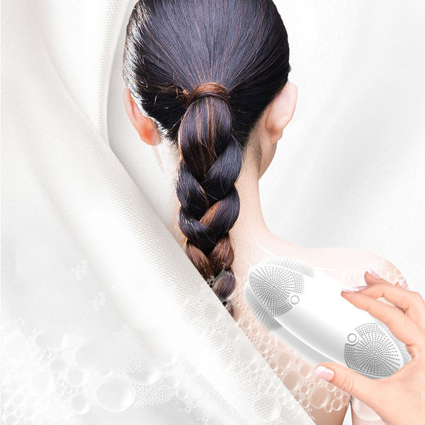 Shock Wave Waterproof Electric Massage Bath Device – 3-Speed, USB Rechargeable