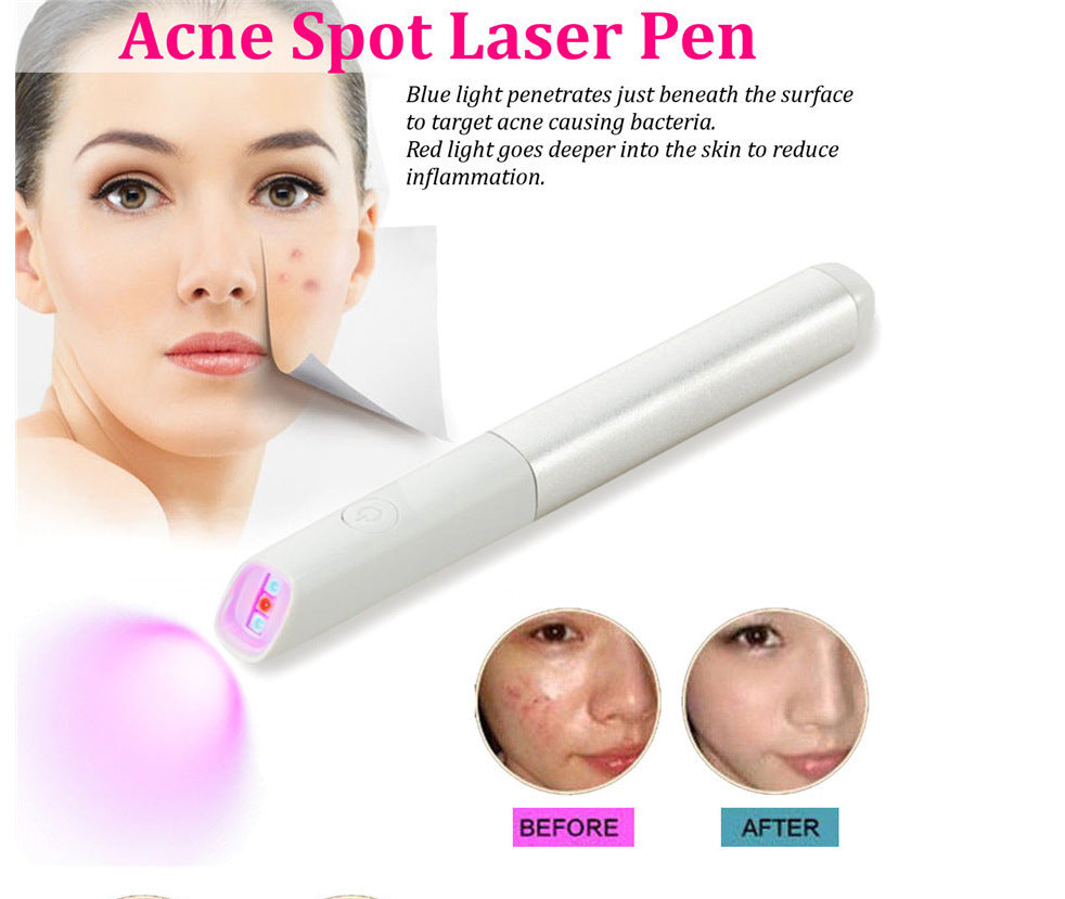 Red & Blue Light Acne Treatment Device